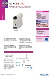 ISOM DS 190 - Socomec