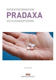 Pradaxa vid elkonvertering - SÃ¶dersjukhuset