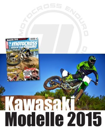 Kawasaki Motocross-Modelle 2015