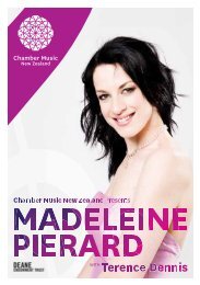 Madeleine Pierard - Chamber Music New Zealand