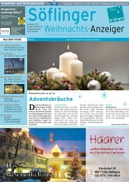 Söflinger Weihnachts-Anzeiger vom Dezember 2013 (PDF12,6 MB)