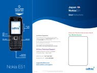 Nokia E51 - Cellhire