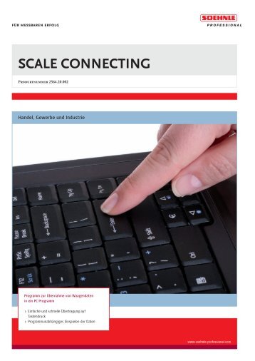 Scale Connecting - Soehnle Professional