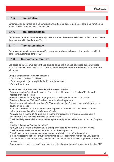 Mode d'emploi - Soehnle Professional