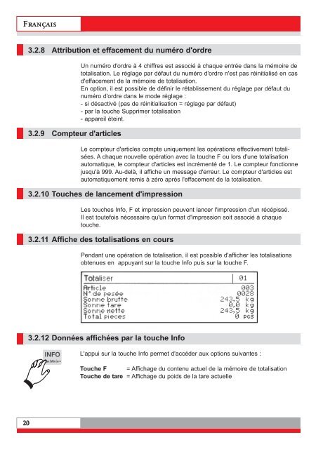 Mode d'emploi - Soehnle Professional