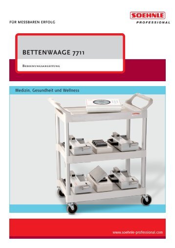 BETTENWAAGE 7711 - Soehnle Professional