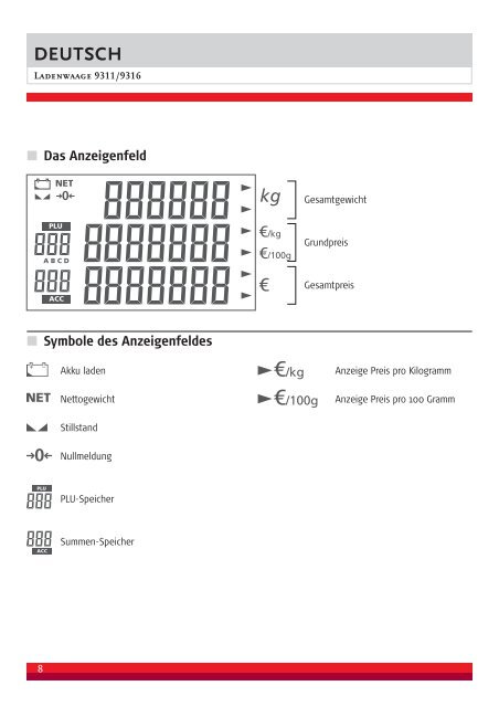 Bedienungsanleitung - Soehnle Professional