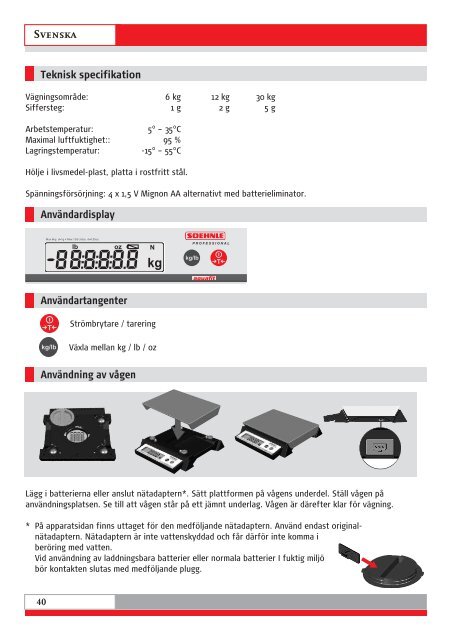 FÃR MESSBAREN ERFOLG Bedienungsanleitung Operating ...