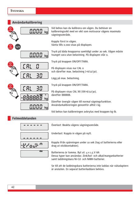 FÃR MESSBAREN ERFOLG Bedienungsanleitung Operating ...