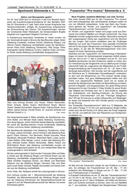 Amtsblatt Nr. 17 vom 23.04.2008 - Sömmerda