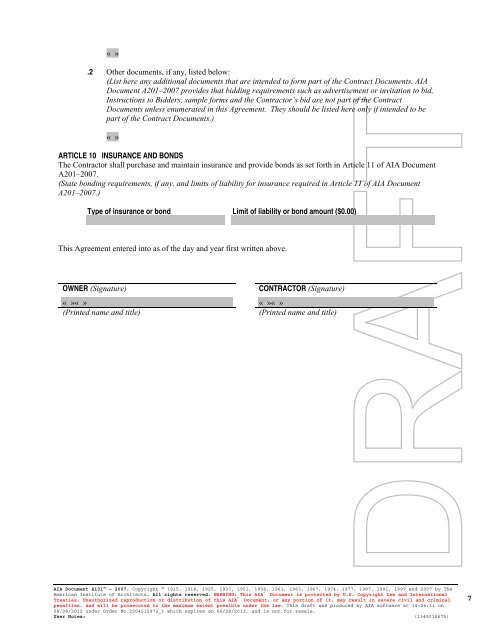 Specifications - State of Delaware