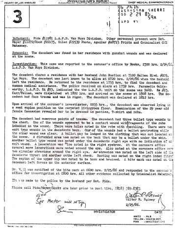 Autopsyfiles.org - Daniel Rohrbough Autopsy Report