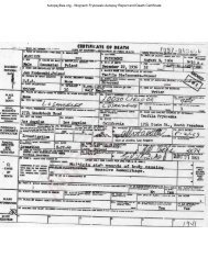 Wojciech Frykowski Autopsy Report and Death Certificate