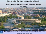 Stockholm Skolors Kosmiska NÃ¤tverk Stockholm Educational Air ...