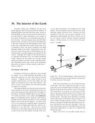 Chapter 30: The Interior of the Earth