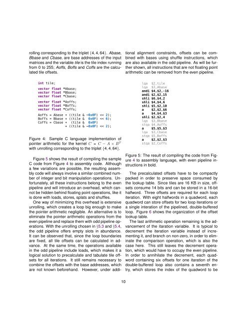 Fast and Small Short Vector SIMD Matrix Multiplication ... - The Netlib