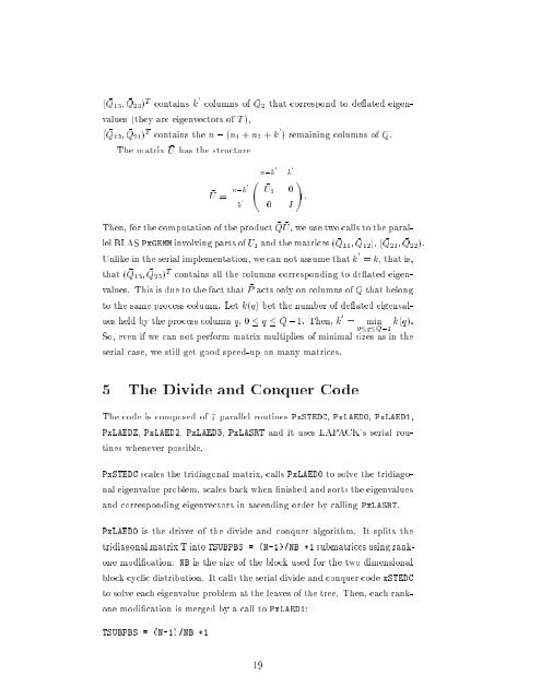 Parallelizing the Divide and Conquer Algorithm - Innovative ...