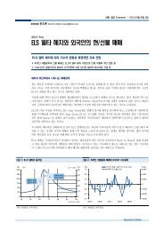 ELS 델타 헤지와 외국인의 현/선물 매매 - 현대증권