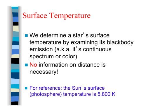 Stars: Properties and Classification