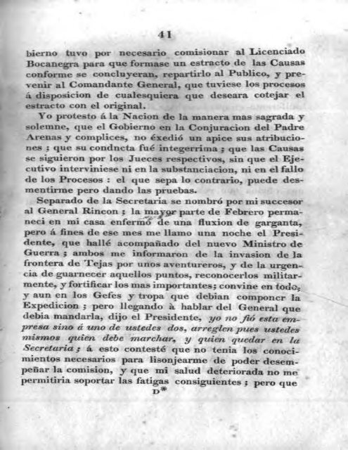 Manifiesto que Manuel Gómez Pedraza ... - Centenarios UNAM