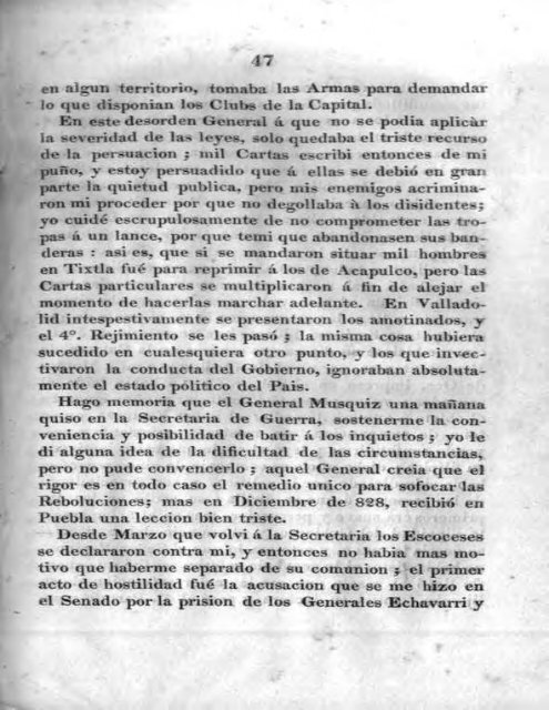 Manifiesto que Manuel Gómez Pedraza ... - Centenarios UNAM