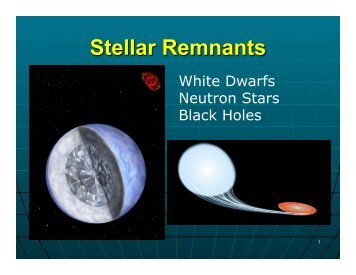 Stellar Remnants