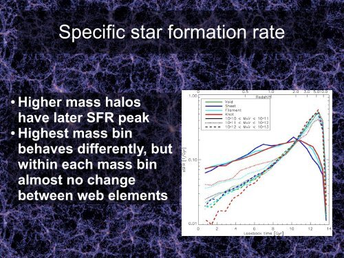 The cosmic web in the GIMIC simulation - CLUES-Project