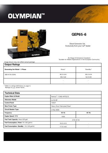 GEP65-6 - Finning (UK)