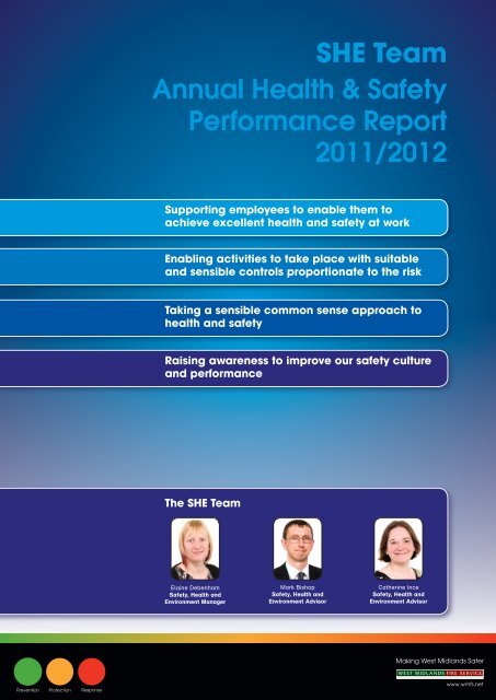 SHE Team Annual Health & Safety performance report - Finning (UK)