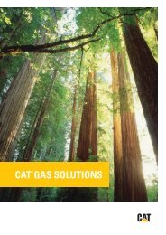 gas generator solutions brochure - Finning (UK)