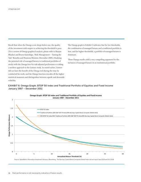 Lintner Revisited: A Quantitative Analysis of Managed ... - CME Group