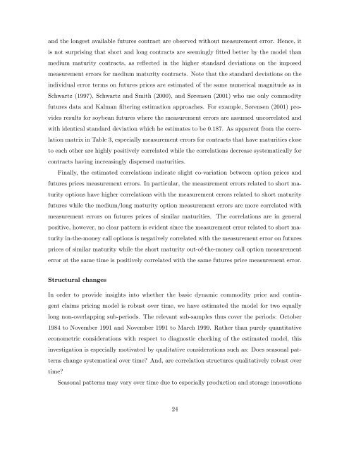 Stochastic Volatility and Seasonality in ... - Interconti, Limited