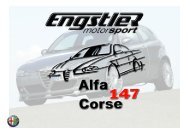 Alfa Romeo 147 3- und 5-Türer - Engstler Tuning