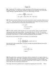 Chapter 24 24.1 A particular 12V car battery can send a total charge ...