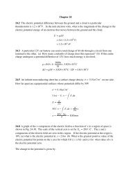 Chapter 24 Homework Solutions