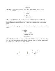 Chapter 22 Homework Solutions