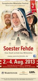Flyer 2013 - Die Soester Fehde