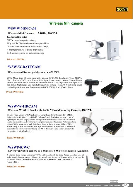 CCTV Cameras-2.pdf - Sofab.net