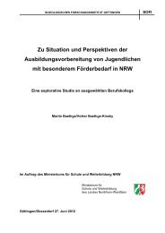 Zu Situation und Perspektiven der ... - Berufsbildung