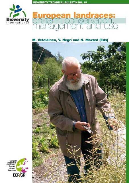 European landraces on-farm conservation ... - Bioversity International