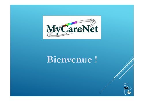 MC99 - PrÃ©sentation Powerpoint : Formation MyCareNet ... - Soft33