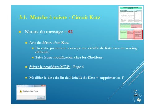 MC99 - PrÃ©sentation Powerpoint : Formation MyCareNet ... - Soft33