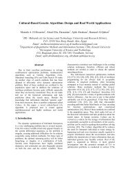 Cultural-Based Genetic Algorithm - Ajith Abraham