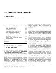 129: Artificial Neural Networks - Ajith Abraham