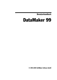 Handbuch von DataMaker - SoftMaker