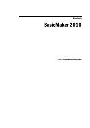 Handbuch BasicMaker 2010 - SoftMaker
