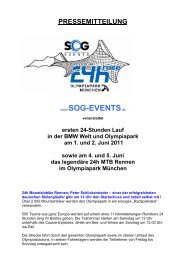 24h MTB Rennen MÃ¼nchen 4.-5. Juni 2011 (pdf) - Sog Events
