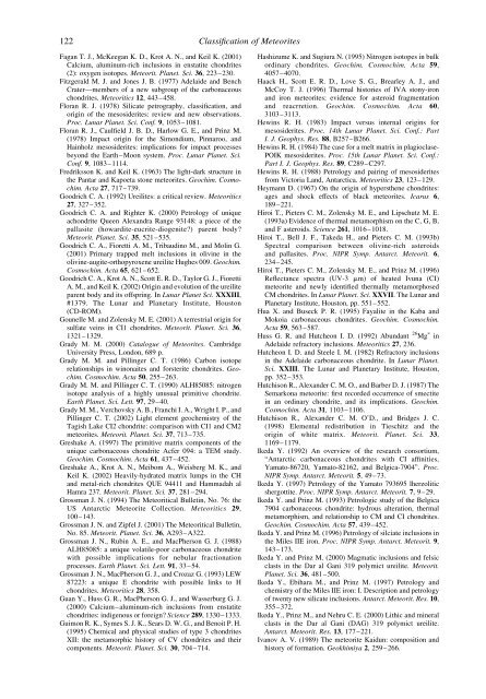 05 Classification of.. - Department of Earth and Planetary Sciences