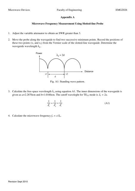 lab sheet microwave devices emg 2026 - Faculty of Engineering ...