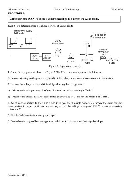 lab sheet microwave devices emg 2026 - Faculty of Engineering ...